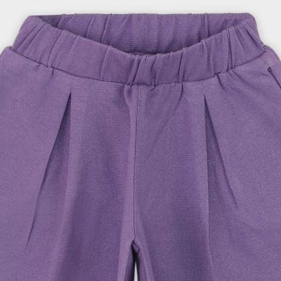 شلوارک یکرو لایکرا لمه دار جیب دار(ست با کد 10395)