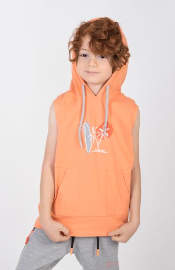 هودی یکرو لایکرا آستین حلقه ای