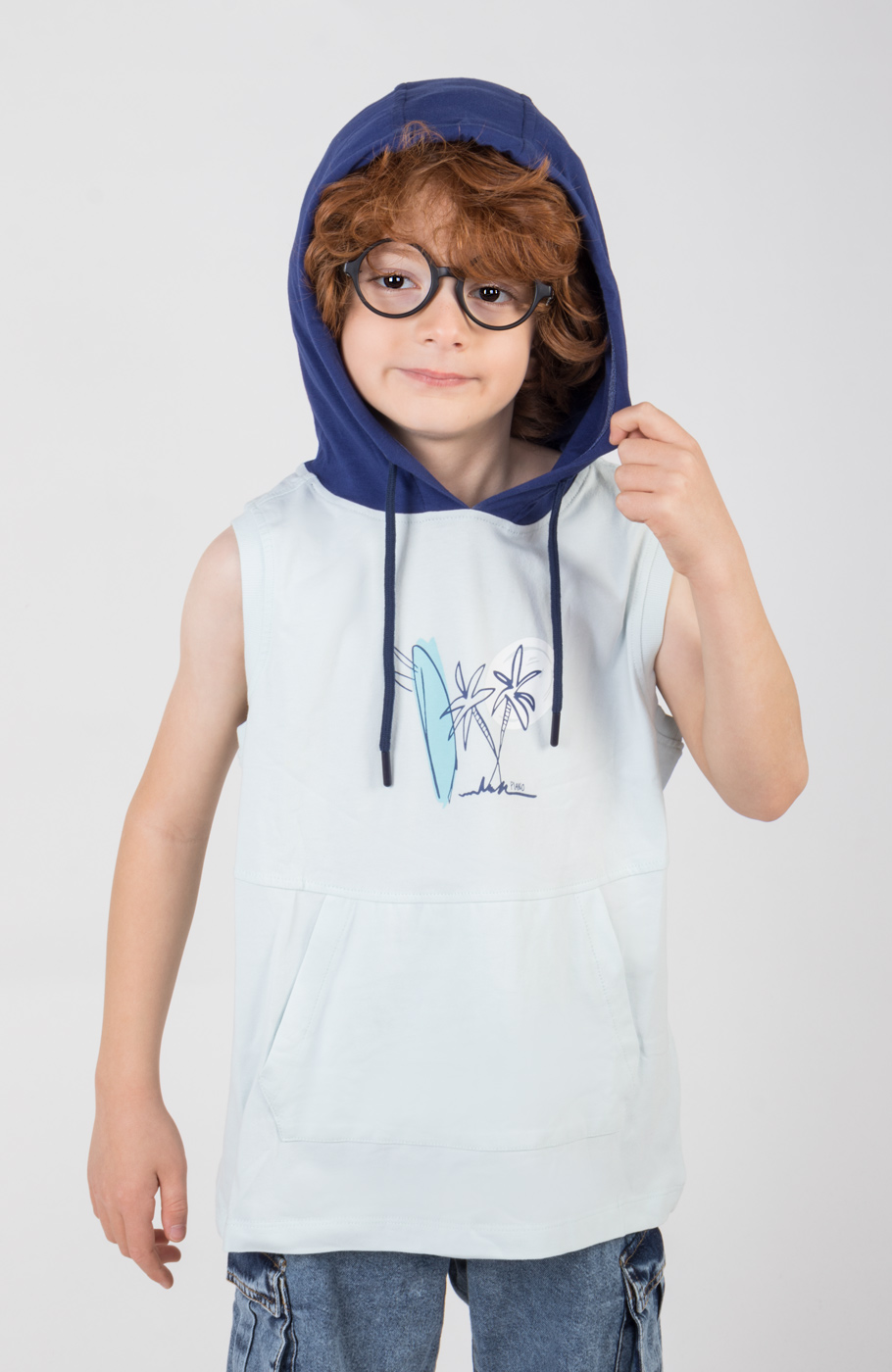 هودی یکرو لایکرا آستین حلقه ای