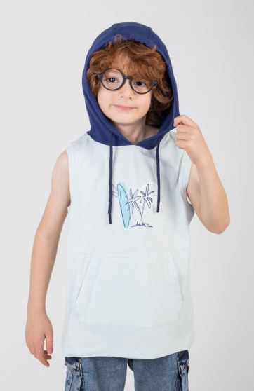 هودی یکرو لایکرا آستین حلقه ای