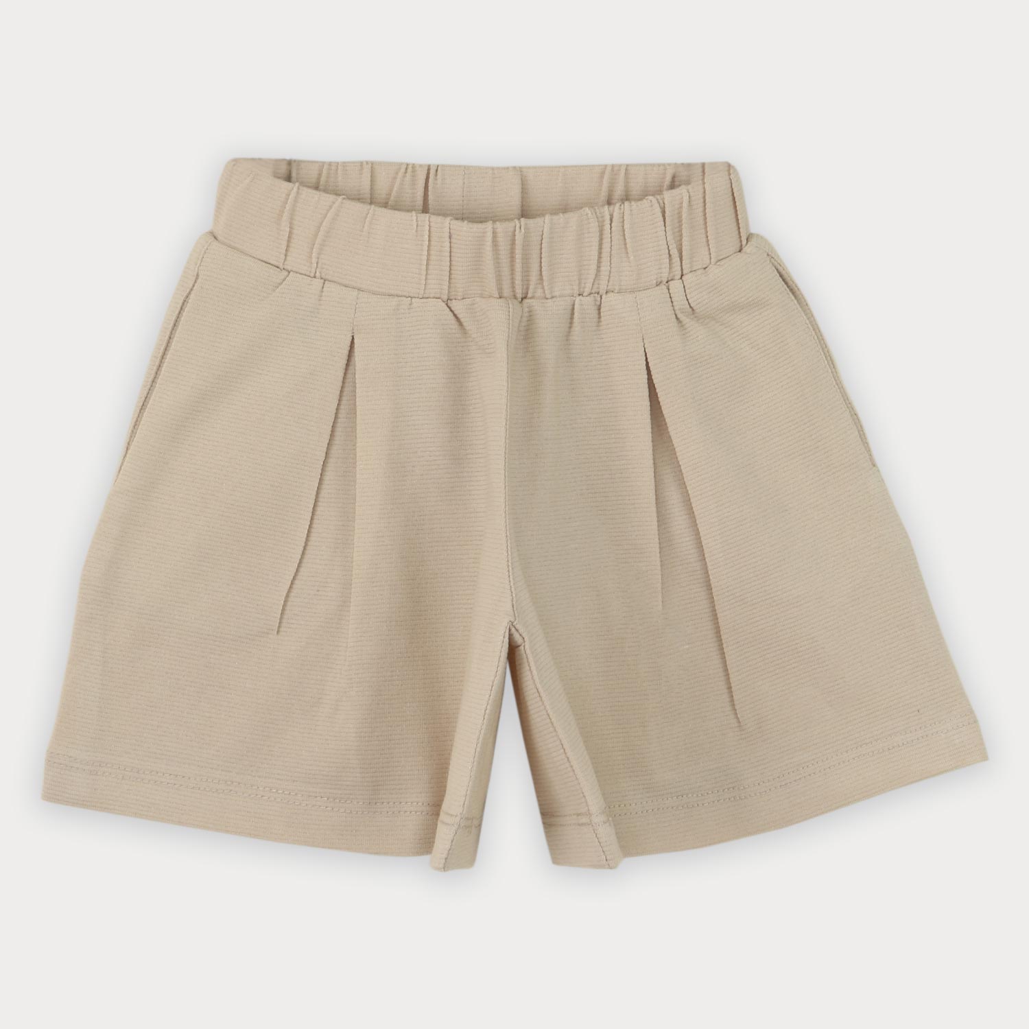 شلوارک یکرو لایکرا لمه دار جیب دار(ست با کد 10395)