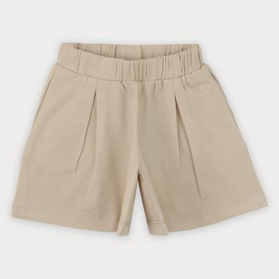 شلوارک یکرو لایکرا لمه دار جیب دار(ست با کد 10395)