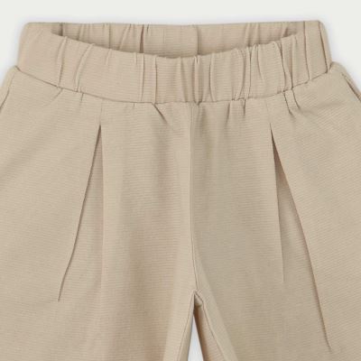 شلوارک یکرو لایکرا لمه دار جیب دار(ست با کد 10395)