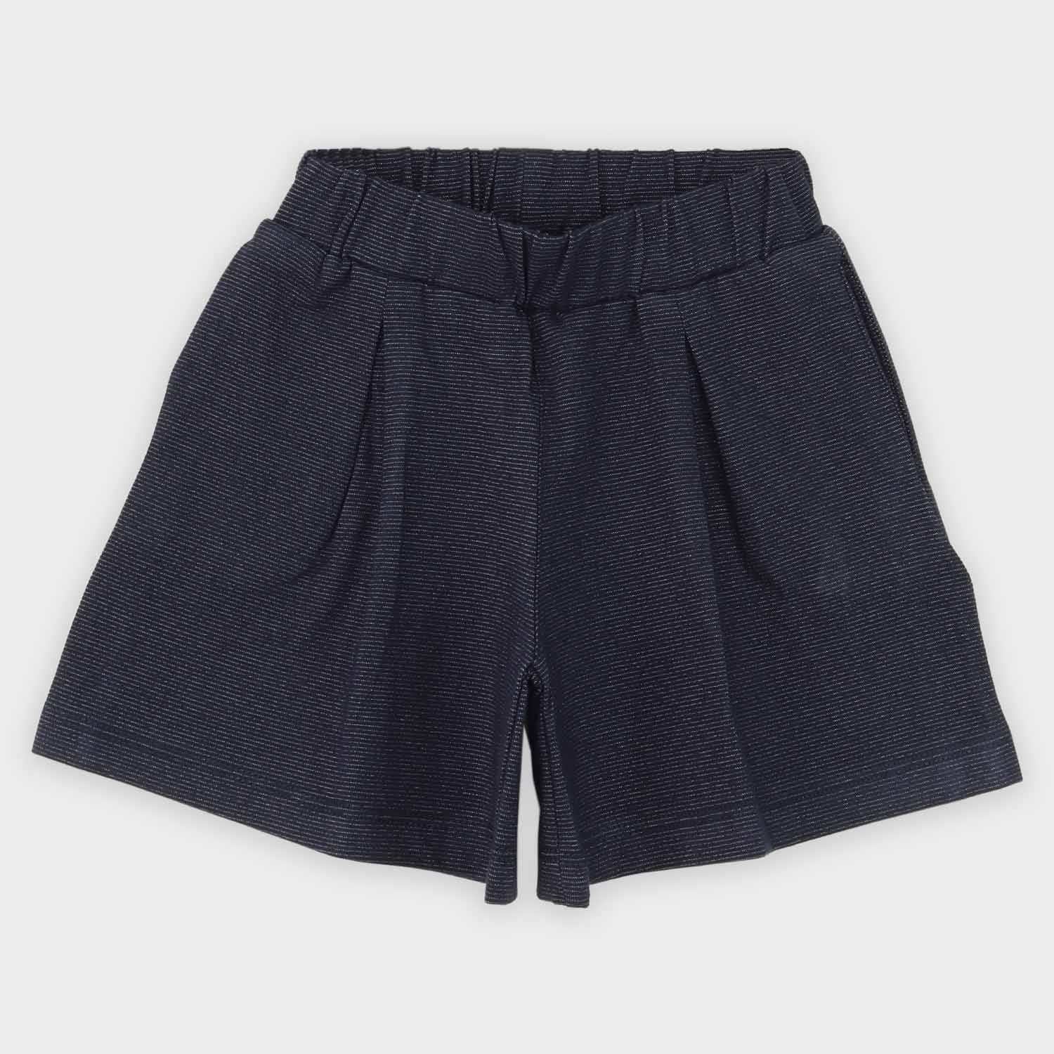 شلوارک یکرو لایکرا لمه دار جیب دار (ست با 10397)