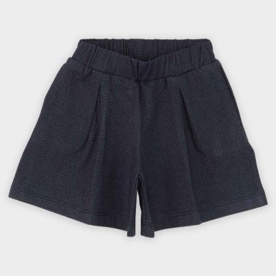 شلوارک یکرو لایکرا لمه دار جیب دار (ست با 10397)