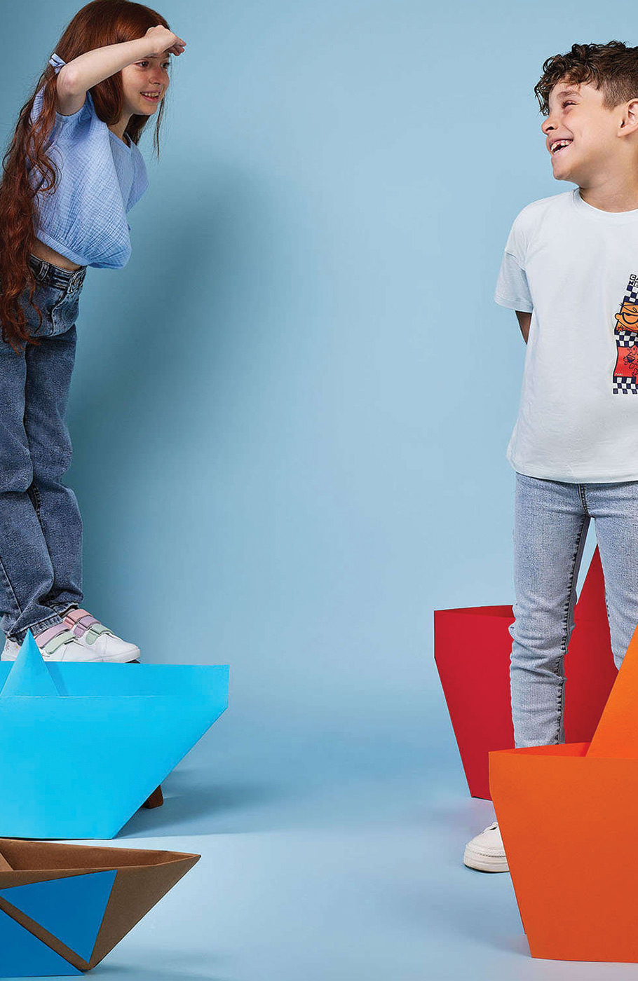 بلوز وال دو لایه پفکی آستین کوتاه