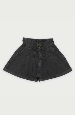 شلوارک جین پیلی دار