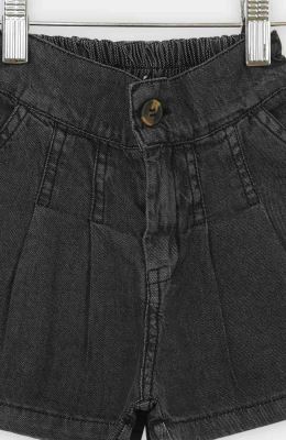 شلوارک جین پیلی دار