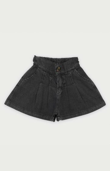 شلوارک جین پیلی دار