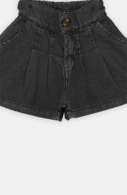 شلوارک جین پیلی دار