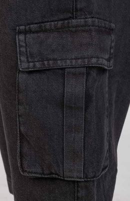 شلوارک جین جیب دار