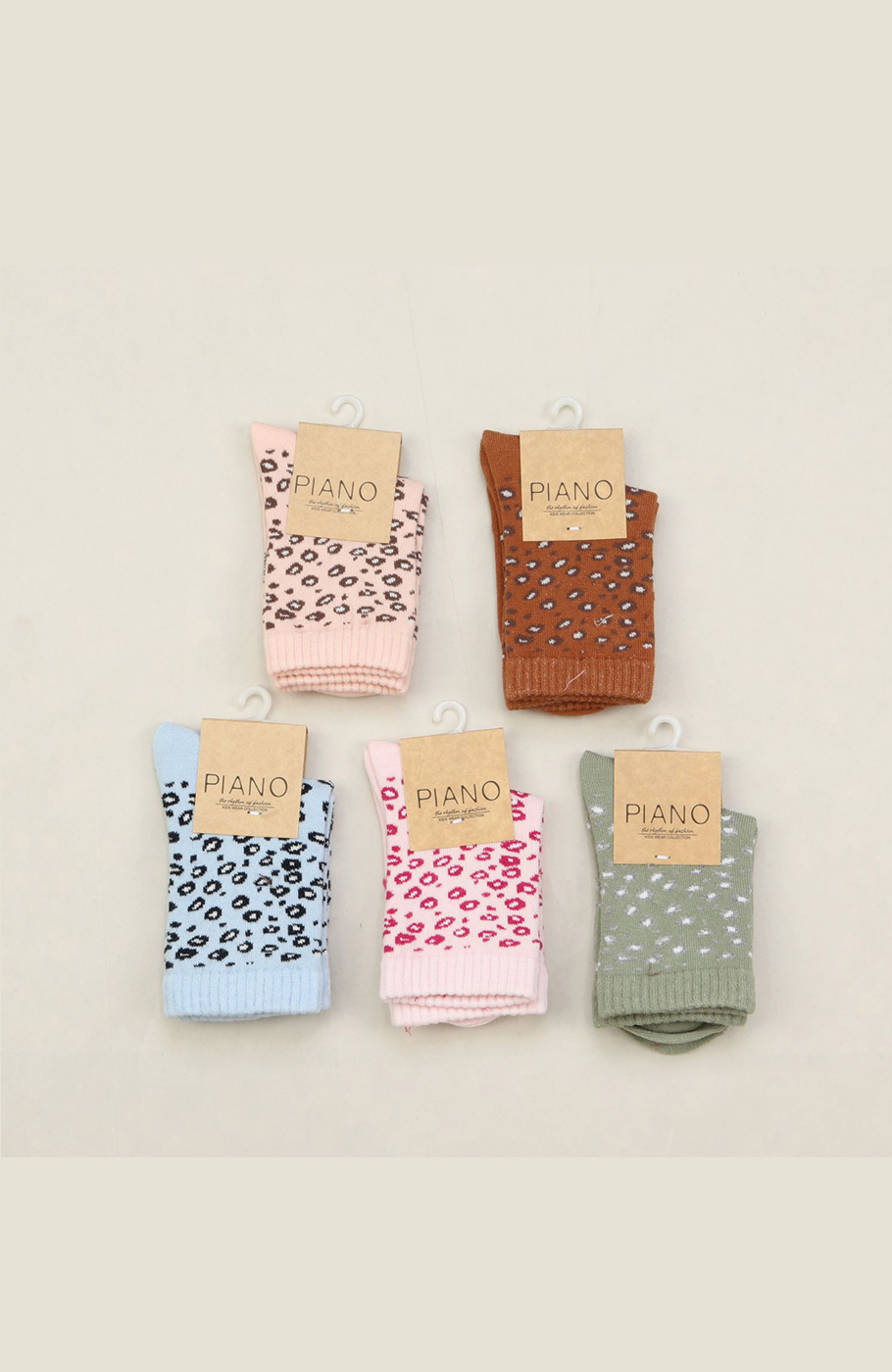 جوراب طرح پلنگی