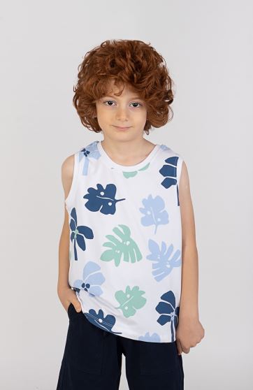 تاپ یکرو لایکرا تمام چاپ هاوایی