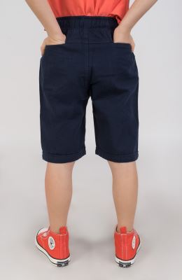 شلوارک کتان دمپا پاکتی