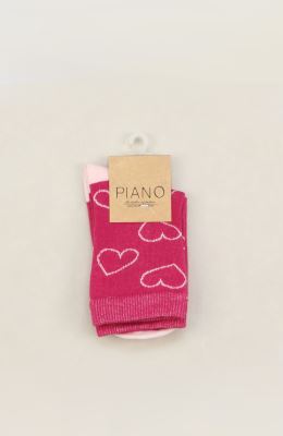 جوراب طرح قلب