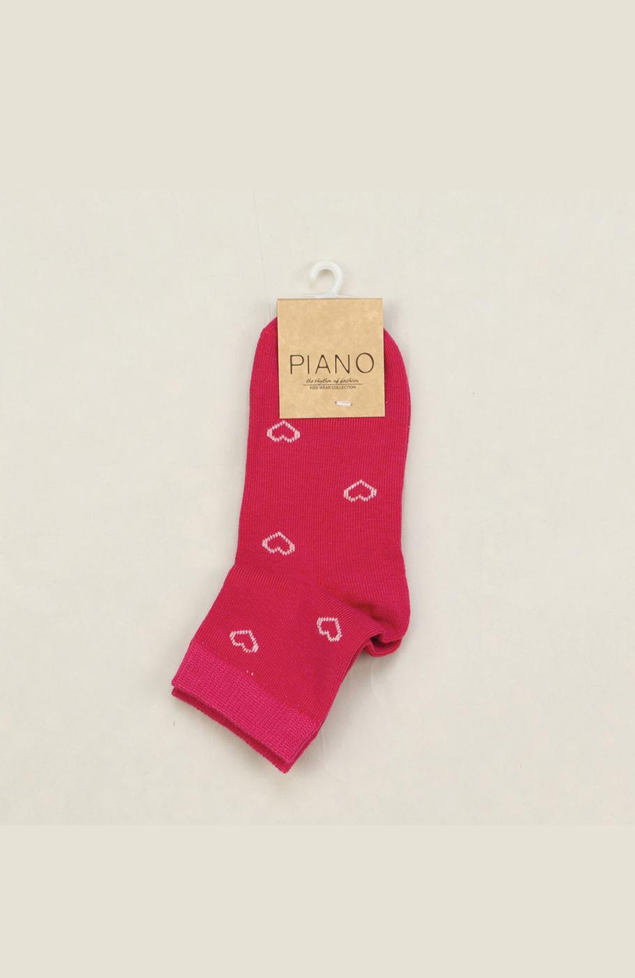 جوراب طرح قلب مچی