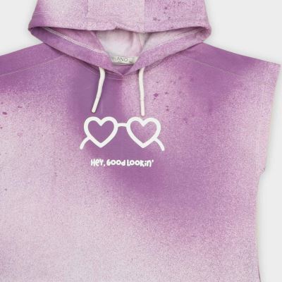 هودی یکرو لایکرا ابروبادی آستین کوتاه(ست با 10404)