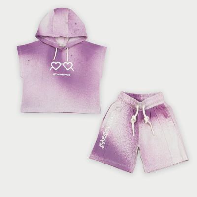 هودی یکرو لایکرا ابروبادی آستین کوتاه(ست با 10404)