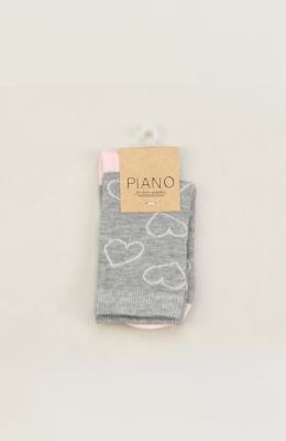 جوراب طرح قلب