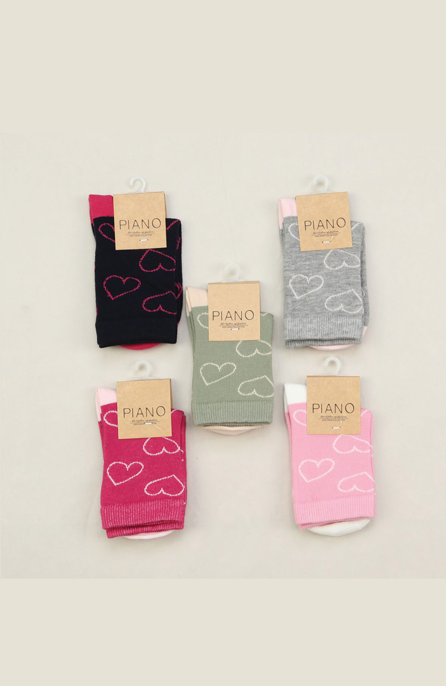 جوراب طرح قلب