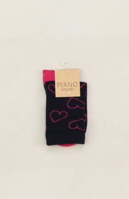 جوراب طرح قلب