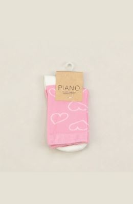 جوراب طرح قلب