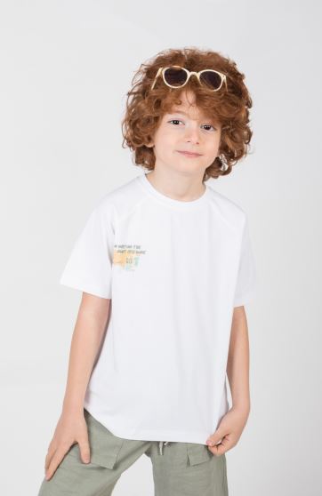 تیشرت یکرو لایکرا آستین رگلان