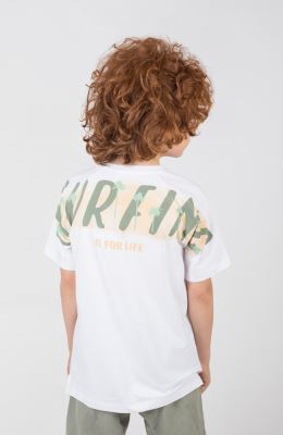 تیشرت یکرو لایکرا آستین رگلان