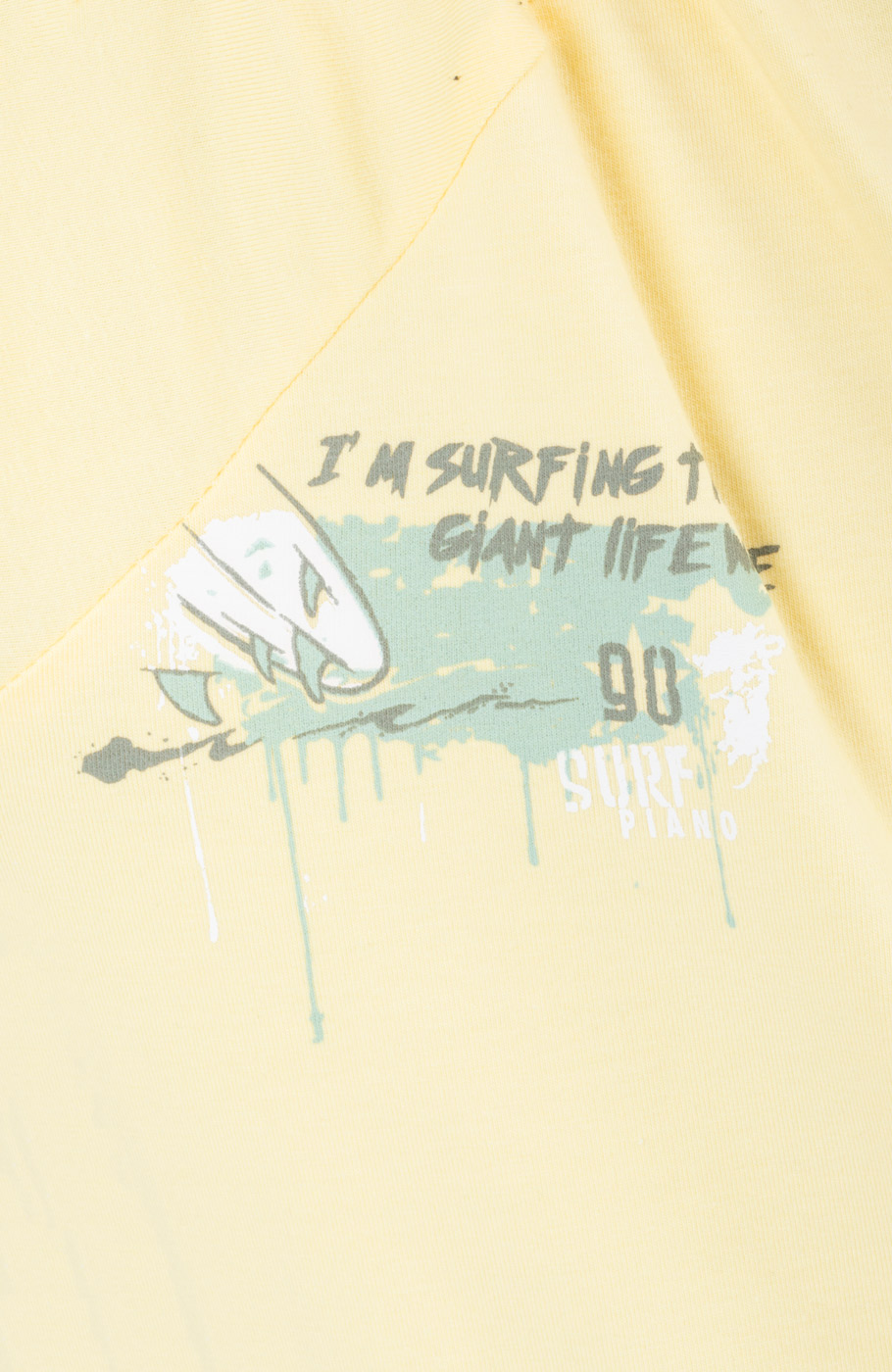 تیشرت یکرو لایکرا آستین رگلان