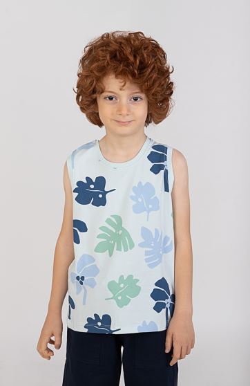 تاپ یکرو لایکرا تمام چاپ هاوایی