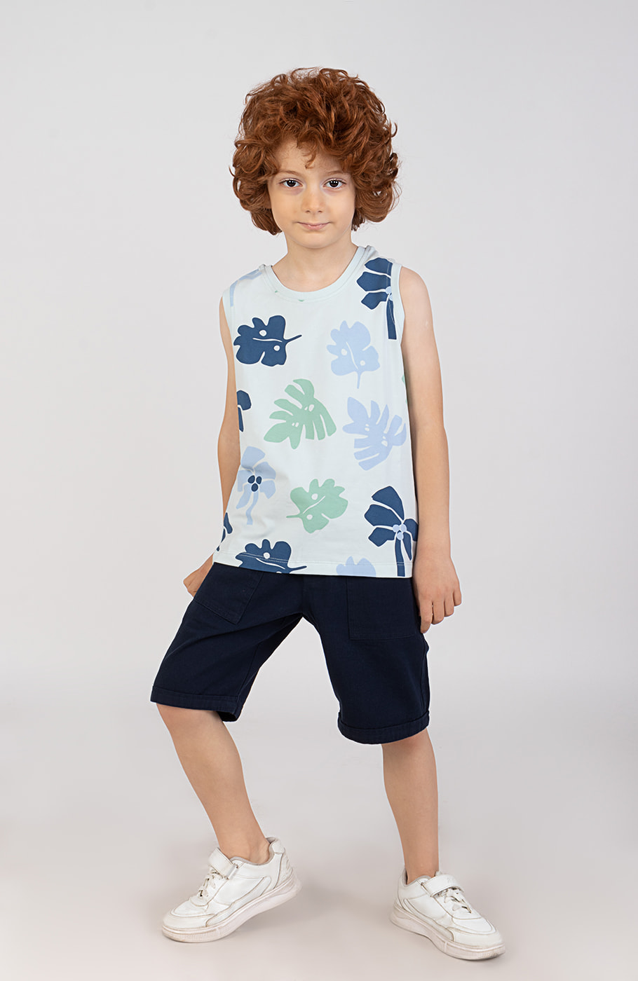 تاپ یکرو لایکرا تمام چاپ هاوایی