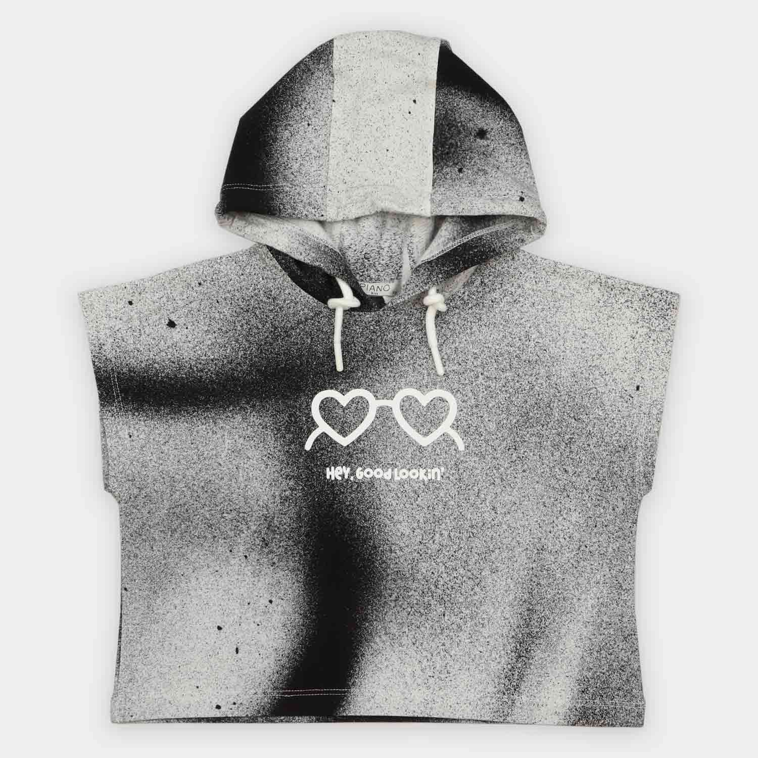 هودی یکرو لایکرا ابروبادی آستین کوتاه(ست با 10404)