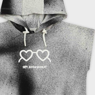 هودی یکرو لایکرا ابروبادی آستین کوتاه(ست با 10404)