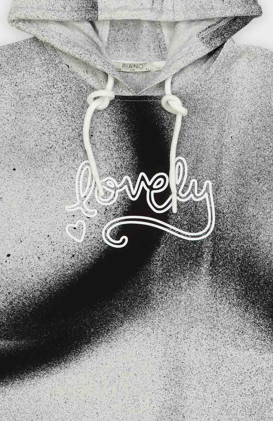 هودی یکرو لایکرا ابروبادی آستین کوتاه(ست با 10406)