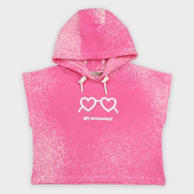 هودی یکرو لایکرا ابروبادی آستین کوتاه(ست با 10404)