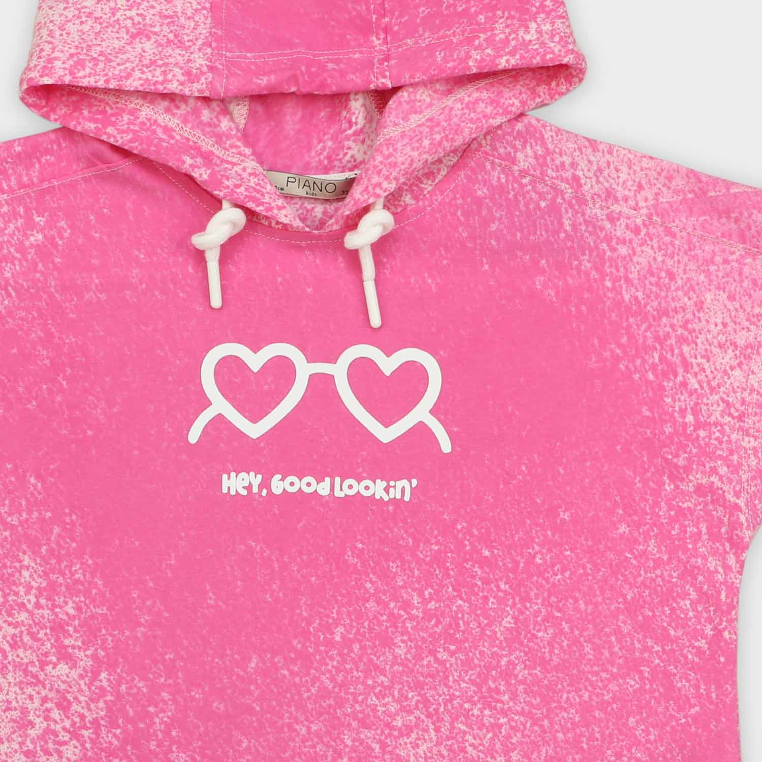 هودی یکرو لایکرا ابروبادی آستین کوتاه(ست با 10404)