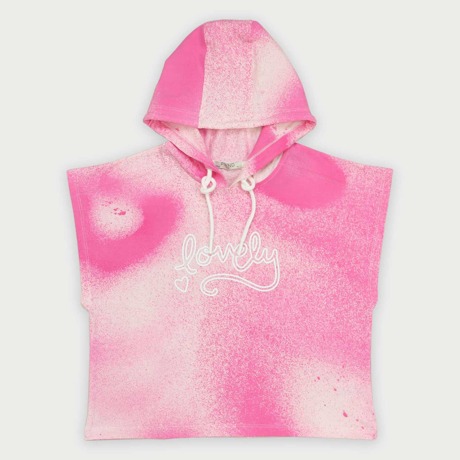 هودی یکرو لایکرا ابروبادی آستین کوتاه(ست با 10406)