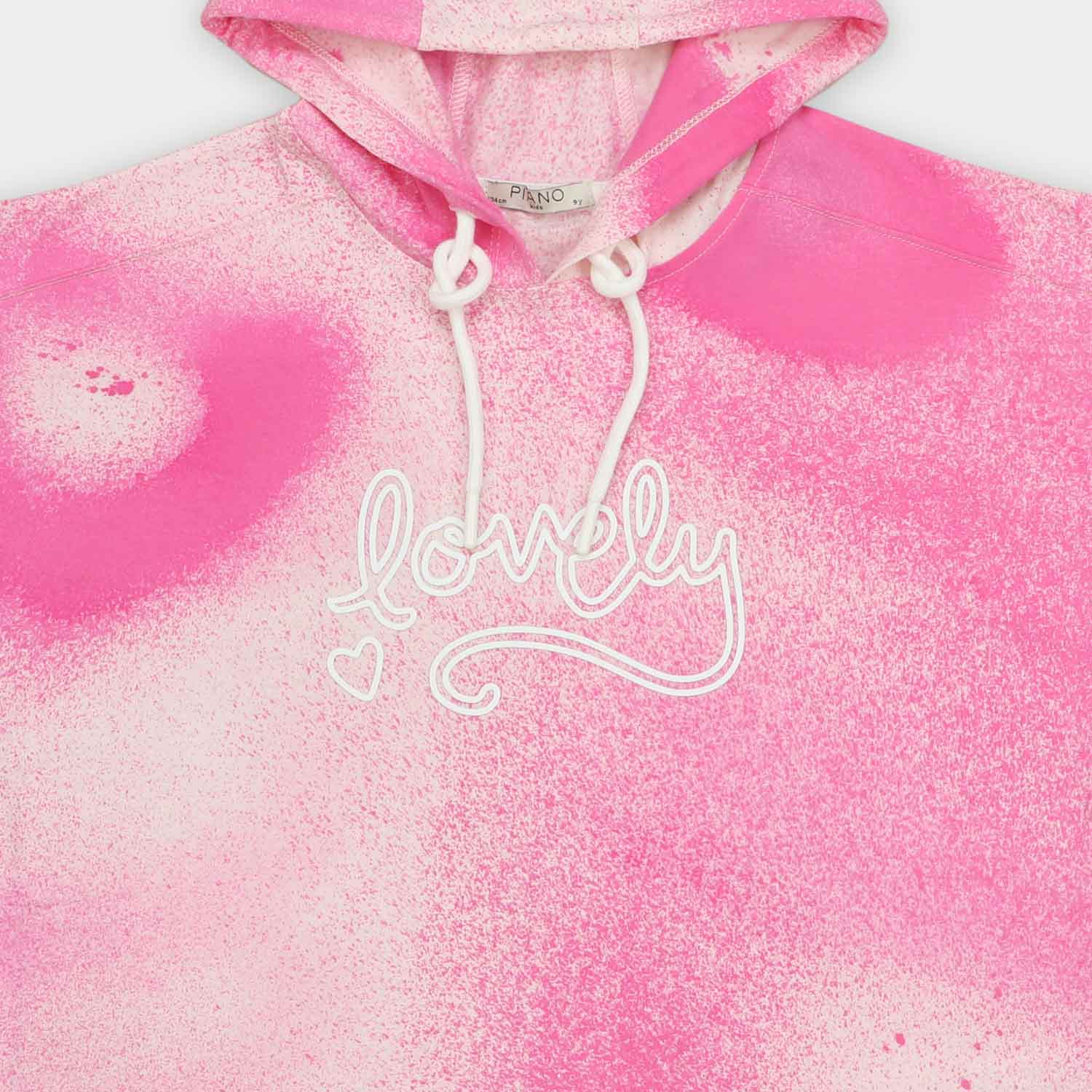 هودی یکرو لایکرا ابروبادی آستین کوتاه(ست با 10406)