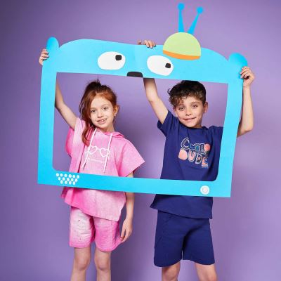 شلوارک یکرو لایکرا ابر وبادی (ست با 10403)