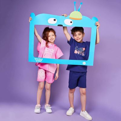 شلوارک یکرو لایکرا ابر وبادی (ست با 10403)