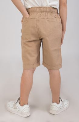 شلوارک کتان دمپا پاکتی