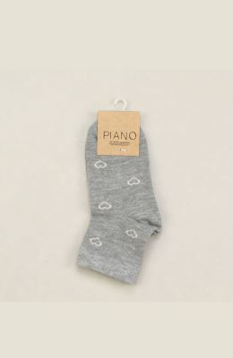 جوراب طرح قلب مچی