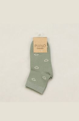 جوراب طرح قلب مچی