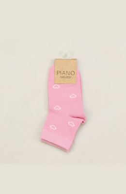 جوراب طرح قلب مچی