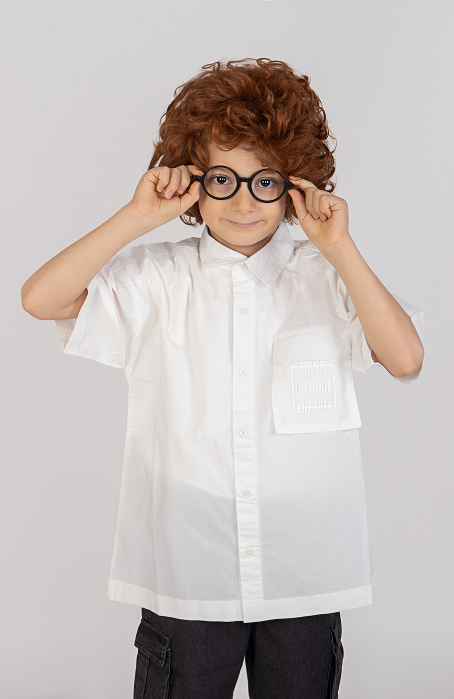 شومیز پوپلین آستین کوتاه