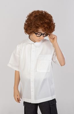 شومیز پوپلین آستین کوتاه