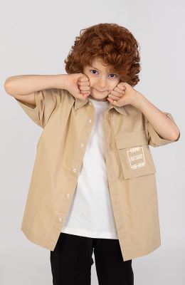 شومیز پوپلین آستین کوتاه