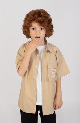 شومیز پوپلین آستین کوتاه