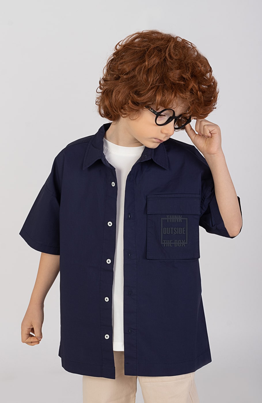 شومیز پوپلین آستین کوتاه