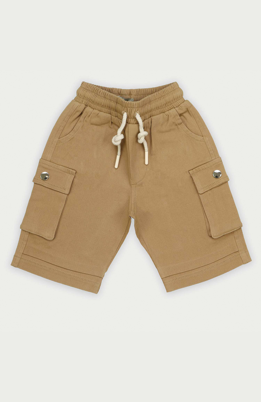 شلوارک کتان جیب دار